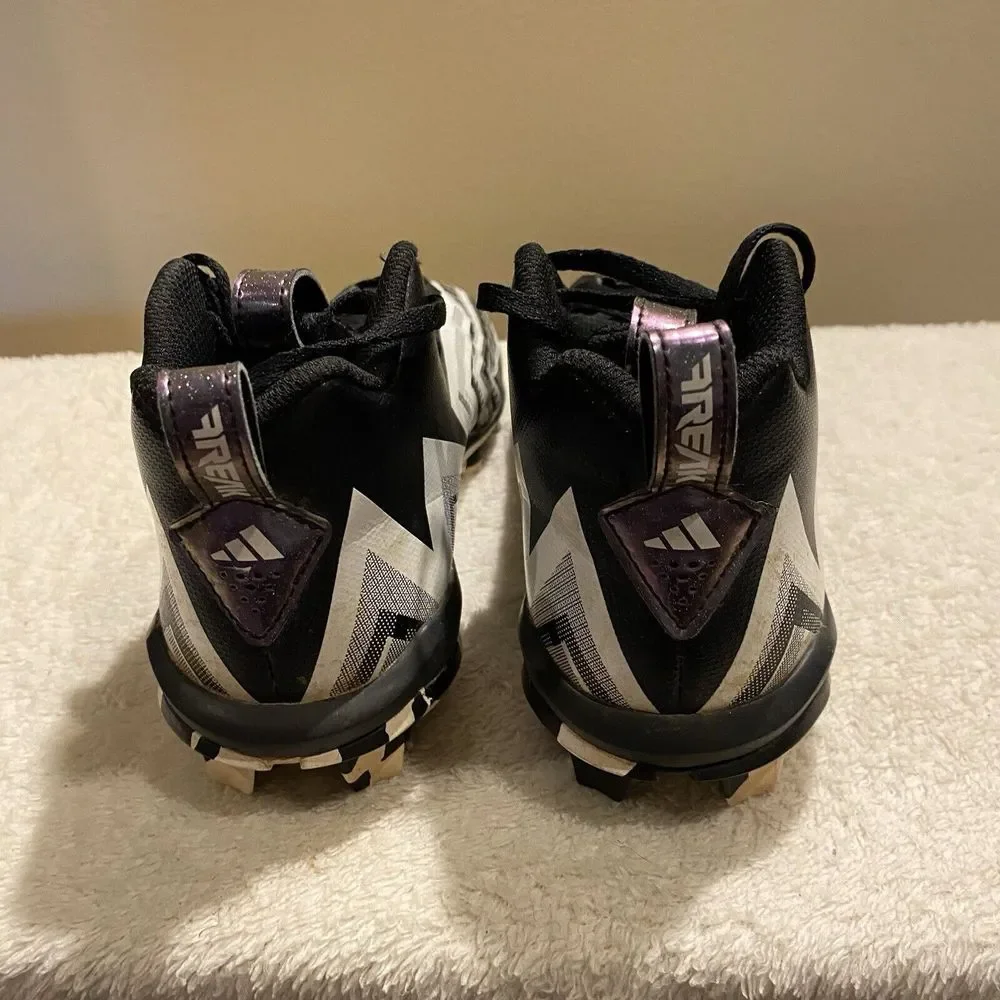 Adidas Freak Spark‎ Football Cleats Shoes Mens 4 White/Black Molded YYA606001